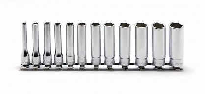 Zestaw nasadek sześciokątnych 4-14mm długich KOKEN