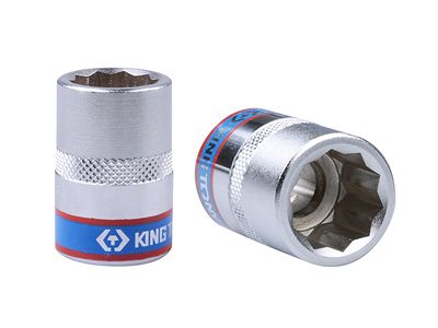 Nasadka krótka 1/2" 10-kątna, 20 mm KING TONY 9BW4801