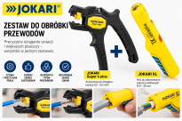 Zestaw szczypce automatyczne do sciągania Izolacji 0,2- 6mm 20050 + narzędzie do ściągania izolacji XL 8 - 13 mm JOKARI 145928 - 2