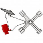 Klucz wielofunkcyjny do szaf i tablic KNIPEX 00 11 03 - 10