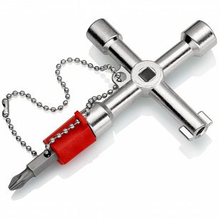 Klucz wielofunkcyjny do szaf i tablic KNIPEX 00 11 03