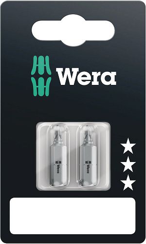 Bit PH 1 x 25mm (2sztuki na blistrze) WERA 05073304001