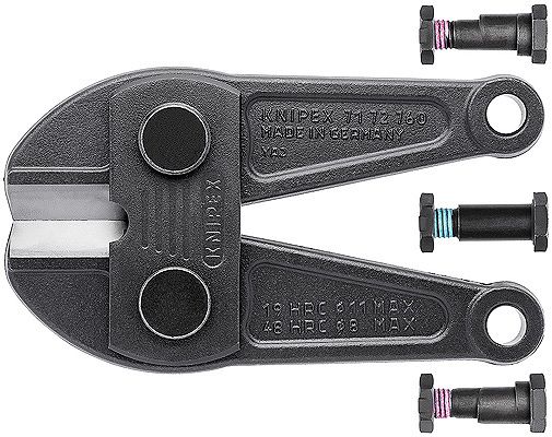 Główka zapasowa do 71 72 760 ze śrubami KNIPEX 71 79 760