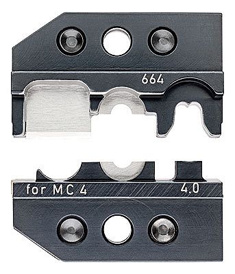 Matryca zagniatająca do 4,0 mm² MC 4( w matrycy jest cięcie, odizolowanie i zakuwanie) KNIPEX 97 49 66 4