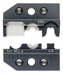 Matryca zagniatająca do 4,0 mm² MC 4( w matrycy jest cięcie, odizolowanie i zakuwanie) KNIPEX 97 49 66 4