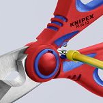 Nożyczki dla elektryków 160mm KNIPEX 95 05 10 SB - 3