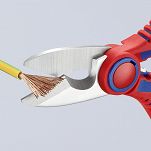 Nożyczki dla elektryków 160mm KNIPEX 95 05 10 SB - 6