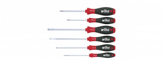 Zestaw śrubokręt wkrętaków SoftFinish 302 HK6 SO WIHA 07152