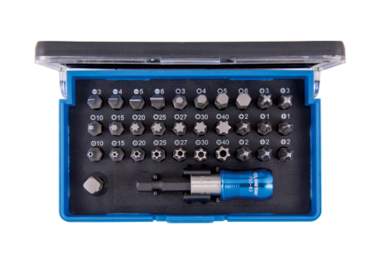 Zestaw bitów 1/4 32cz. Z UCHWYTEM 7702- KING TONY 1032CQ