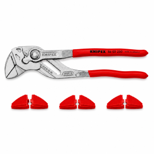 Zestaw szczypce-klucz 86 03 250 + nakładki ochronne 86 09 250 V01 KNIPEX 145285