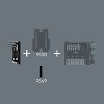 Zestaw z kluczami trzpieniowymi Tool-Check Modular Hex-Plus 1, 7 części WERA 05049003001 - 3