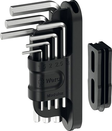 Zestaw z kluczami trzpieniowymi Tool-Check Modular Hex-Plus 1, 7 części WERA 05049003001