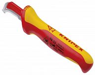Nóż do Ściągania Izolacji z stopką chroniącą żyłę kabla KNIPEX 98 55 - 10