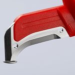 Nóż do Ściągania Izolacji z stopką chroniącą żyłę kabla KNIPEX 98 55 - 5