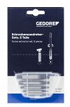 Zestaw wykrętaków śrubowych M3-M18 GEDORE 2659336 8551 S-005 - 2