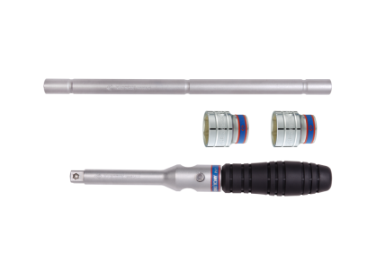 Składany klucz krzyżowy do kół 1/2" z nasadkami 19, 21mm KING TONY 4503MR