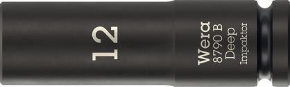 Klucz nasadowy 8790 B Impaktor Deep, 3/8", 12 x 63 mm WERA 05005553001