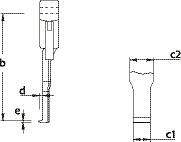 Ramię szybkozaciskowe 100mm GEDORE 2018748 106/A-100-XSE - 4