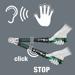 Klucz dynamometryczny 14x18mm 60-300Nm X 5 WERA 05075655001 - 7