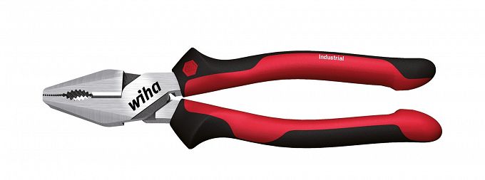 Wzmocnione szczypce uniwersalne Industrial z DynamicJoint® i OptiGrip z bardzo dlugim ostrzem (32320) 225 mm WIHA