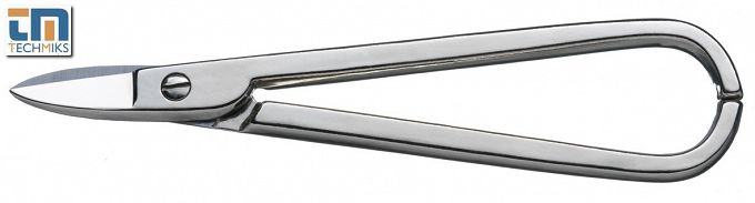 Nożyce jubilerskie wygięte ERDI BESSEY D71-1