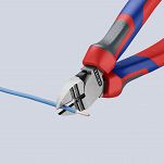 Szczypce tnące boczne do ściągania izolacji KNIPEX 14 22 160 - 5