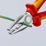 Kombinerki Izolowane Szczczypce Uniwersalne długość 200mm KNIPEX 03 06 200 - 3