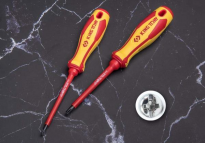 Wkrętak śrubokręt plus minus izolowany SL/PH2 6,0 x 100 mm KING TONY 147E0204 - 4