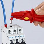 Szczypce Chwytające Całkowicie Izolowane Lekkie  KNIPEX 98 62 01 - 2