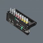 Bity zestaw 9 sztuk (płaskie + PH + PZ) Bit-Check + uchwyt Rapidaptor WERA 05056374001 - 2
