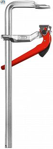 Ścisk dźwigniowy ślusarski stalowy wzmocniony 300/140mm SGHS BESSEY SG-25HS