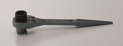 Grzechotka dwustronna ręczna z uchwytem SPUD 17x21mm KOKEN