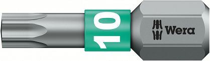 Bit TORX TX 10 x 25mm BITORISON WERA 867/1 BTZ TORX WERA 05066120001