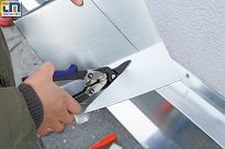 Nożyce dźwigniowe do blachy lewe ERDI BESSEY D27AHL - 2