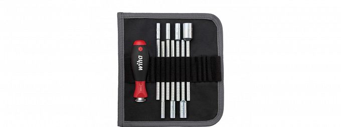Wkrętak śrubokręt z trzonami wymiennymi zestaw U106 T8 SYSTEM 6 WIHA 27712