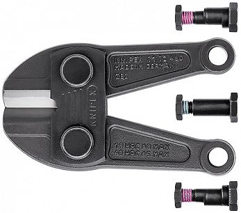 Główka zapasowa do 71 72 460 ze śrubami KNIPEX 71 79 460