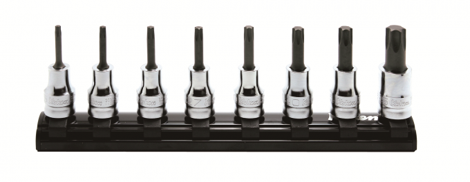 Zestaw nasadek TORX T20–T55 x75mm, seria Z-EAL 8szt. KOKEN