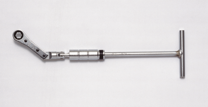 Klucz oczkowy z grzechotką i blokadą 6-kątny, typ 