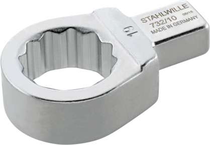 Końcówka wtykowa oczkowa 732/10 15mm 9x12mm STAHLWILLE 58221015