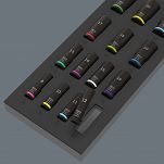 Wkładka piankowa 9728 z zestawem kluczy nasadowych Zyklop B 3/8