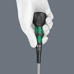 Wkrętak do śrub z gniazdem krzyżowym z rękojeścią kulistą Kraftform Ball-Grip 1850 PH, PH 3 x 150 mm WERA 05007908001 - 5