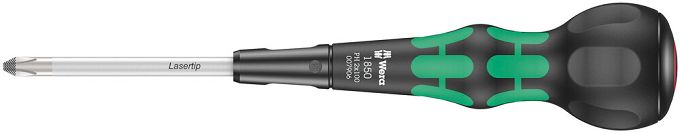 Wkrętak do śrub z gniazdem krzyżowym z rękojeścią kulistą Kraftform Ball-Grip 1850 PH, PH 3 x 150 mm WERA 05007908001