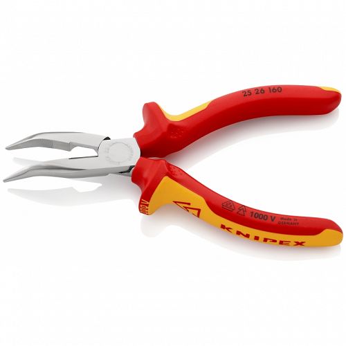 Szczypce tnące półokrągłe (Szczypce radiowe) KNIPEX 25 26 160