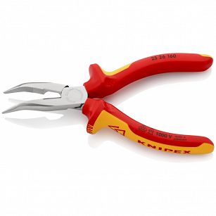 Szczypce tnące półokrągłe (Szczypce radiowe) KNIPEX 25 26 160