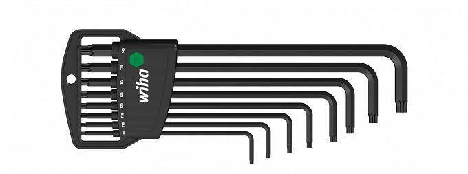 Zestaw kluczy trzpieniowych w uchwycie Classic TORX®, 8-cz., oksydowany chemicznie 34736 WIHA