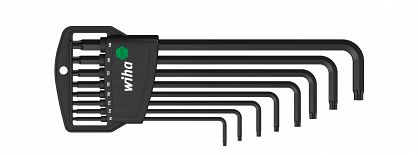 Zestaw kluczy trzpieniowych w uchwycie Classic TORX®, 8-cz., oksydowany chemicznie 34736 WIHA