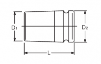 Wyciągacz śrub i szpilek udarowych 12mm KOKEN - 2