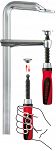 Ścisk śrubowy ślusarski stalowy 160x80mm GZ BESSEY GZ16-2K - 2