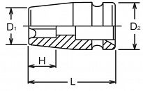 Nasadka udarowa 10EPL TORXPLUS KOKEN - 2