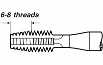 Maszynowy Gwintownik 10x1.5 VOLKEL 38346 - 2